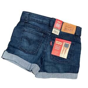 Levi's Girl's Jean Shorts Blue Size 6 NWT